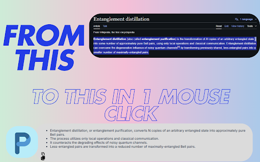 Prompt Paul- AI Insights at the click of a mouse :: A Chrome extension for processing selected text using an LLM endpoint