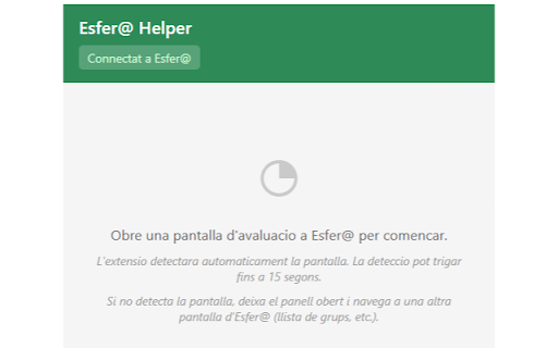 Esfer@ Helper :: Agilitza la introduccio de qualificacions a Esfer@ amb exportacio/importacio CSV i Google Sheets per a docents de Catalunya.