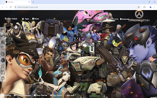 Overwatch Wallpaper :: Overwatch Wallpaper turn new tab to custom HD Overwatch background. Overwatch wallpaper theme for fans.