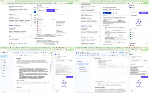 Jobalysis — Resume Keyword Analyzer :: Compare your resume against any job posting and see which skills you match and which you’re missing.