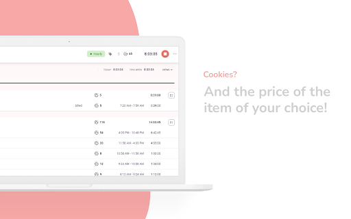 Hourly :: Convert those Toggl entries into something fun - like burgers.