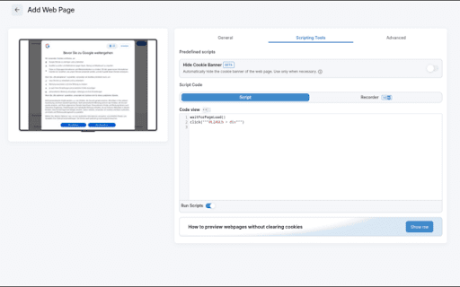 Whitelabel Record Extension :: Record scripts for Dsbackend webpages