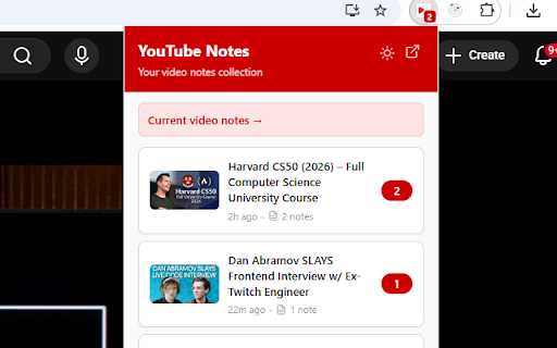 YouTube Notes :: Add notes to YouTube videos