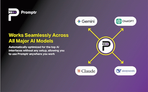 Promptr - AI Prompt Enhancer :: Upgrade your prompts across ChatGPT, Claude, Gemini, and DeepSeek with one click.