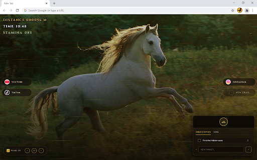 Running Horse HD Wallpaper New Tab :: Customize new tab with a Horse wallpaper extension and display a Running Horse wallpaper on your screen.