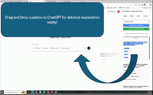AI Quiz Maker - for study and test prep :: AI turns web content, pdf or text into summary or quizzes to help you to ace in any test or exam!