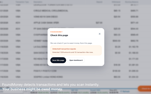 FoundMoney — Settlement Finder :: Track claim opportunities, scan financial pages, and discover business settlements you may qualify for.