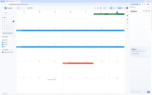 Fast-Flow :: AI-powered Google Calendar assistant that helps you organize tasks, plan your schedule, and answer questions about your workload.