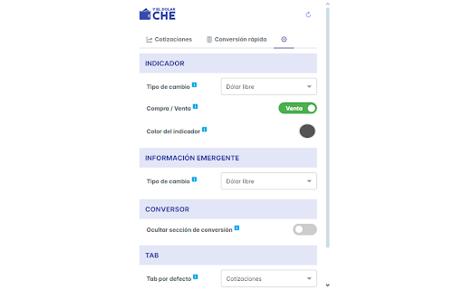 ¿Y el dólar, che? - Cotización del dólar en Argentina en tiempo real :: Consulta el valor del dólar oficial, blue, MEP y CCL en Argentina en tiempo real con un solo clic, sin salir de tu navegador.