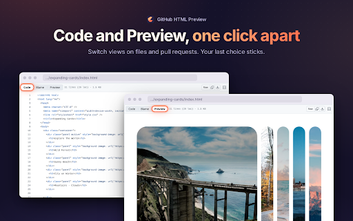 GitHub HTML Preview :: Run and compare commit-pinned public and private HTML directly on GitHub