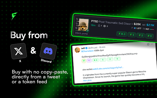 FProject :: Pair with your FProject Telegram bot. Trade, track wallets, and view positions from a browser side panel.