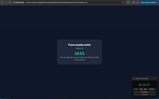 Daywinner bot :: block distracting sites during daywinner bot usage