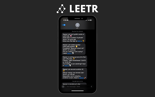 Leetr :: Track LeetCode problems with complexity and solutions