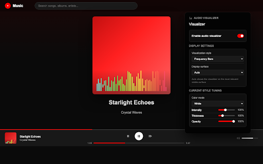 YTM Enhancer :: Smarter controls, automation, notifications, and visual upgrades for YouTube Music