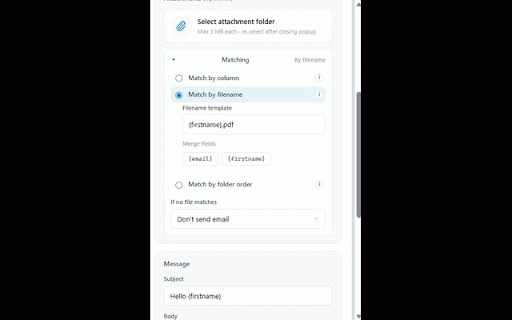 Outlook Bulk Mail Merge :: Send personalized bulk emails from Excel/CSV using your Outlook account.