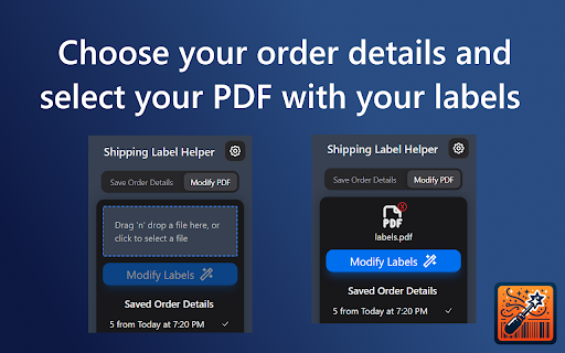 Amazon + Etsy Shipping Label SKU Adder :: Add SKUs and order details to your shipping labels!