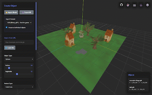 Just3D - 3D Model Viewer & Converter :: View, convert or create 3D models in your browser. Supports STL, GLB, OBJ and more.