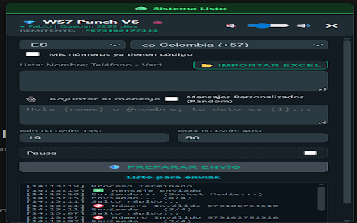 W7 Sender: Bulk Message Sender & WA Automation :: The #1 tool for bulk messaging and automation on WhatsApp Web. Secure, fast, and efficient.