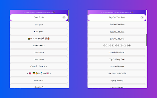 Stylish Fonts Copy Paste Generator :: Fonts Copy Paste - Generate stylish fancy cool text fonts and share with your friends & relatives - One Click Copy Option.
