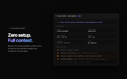 Annoture :: Click anywhere on a page to report a visual bug with screenshot. Feedback is organised into a Kanban board for your team.