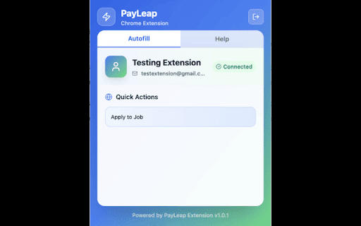 PayLeap Auto Apply :: Make applying to jobs easier.