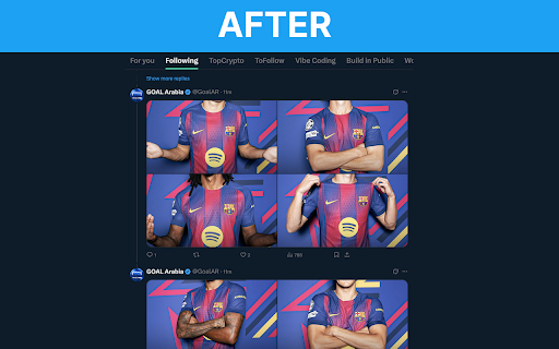 X/Twitter Customizer - Themes & Focus Mode :: Customize X/Twitter: toggle sidebars, expand timeline, adjust fonts, change themes & colors. Focus mode for distraction-free reading