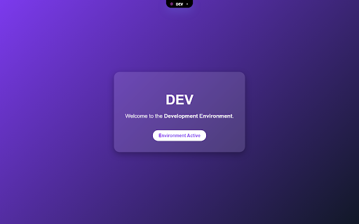 SafeSwitch :: Context-preserving environment manager with visual safety indicators.