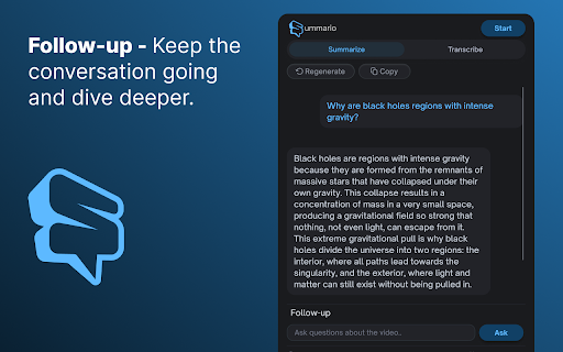 Summario :: Generate AI summaries of YouTube videos instantly.