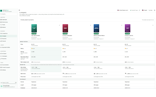 AuthorLens Sync :: Import your Amazon KDP royalties and ad spend into your own AuthorLens account, from your signed-in Amazon session.