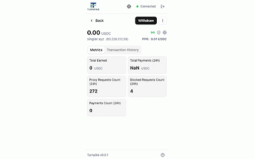 Turnpike :: Turnpike is a browser extension that helps you monetise your content by blocking unauthorised AI scraping and earning from access.
