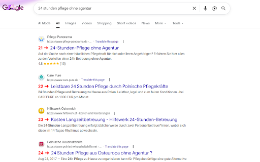 Organic SERP Numbering :: Number organic Google search.Precise SERP numbering • Optional domain highlighting • 7-day free trial • Works on all Google domains