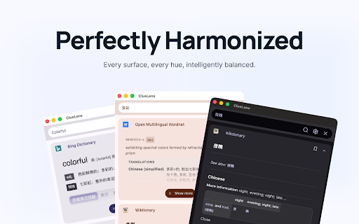 ClueLens BETA: Highlight to Translate & Dictionary Aggregator :: A powerful dictionary extension for language learners.