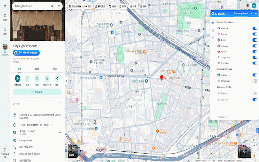 G-Search - B2B Company & Contact Info :: Get company and contact information from anywhere, such as LinkedIn, official website, Facebook. Work Mail OR Phone