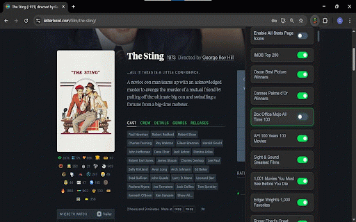 Betterboxd: Letterboxd Icon Adder :: Adds additional list icons to movies on Letterboxd