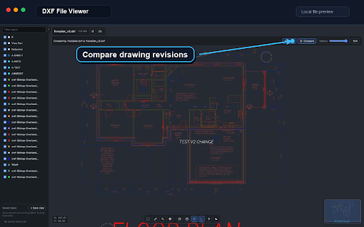 DXF File Viewer :: Use DXF File Viewer to open and view .dxf files online — fast AutoCAD-compatible DXF viewer in your browser. Now a DWG viewer too.