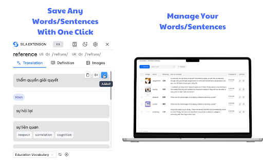 Sila – All-in-One AI English: Chat, Dictionary & Translator :: Instant dictionary, translations, grammar fixes, TTS, and AI chat—learn English on any website without switching tabs.