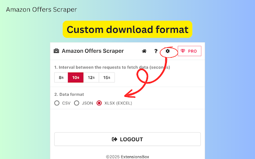 Amazon Offers Scraper :: Easily export Amazon Today's Deals data to CSV, JSON, or Excel.