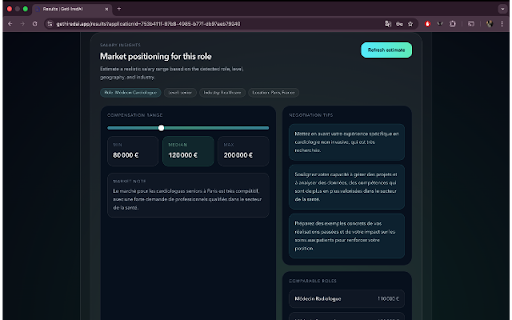 GetHiredAI :: Optimize supported job pages with your saved GetHiredAI CVs.