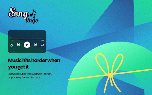 SongLingo :: Real-time translated lyrics for Spotify Web Player.