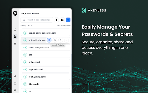 Akeyless SA 2.0 :: Akeyless Secrets Automation