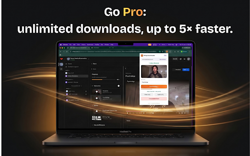 Whop Downloader :: Free Whop video downloader. 3 full MP4 downloads/week free forever. Unlimited with Pro. Audio & video-only always 100% free.