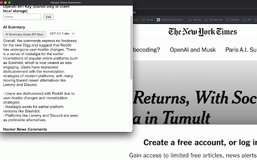 HaNe :: Utility Chrome extension for Hacker News