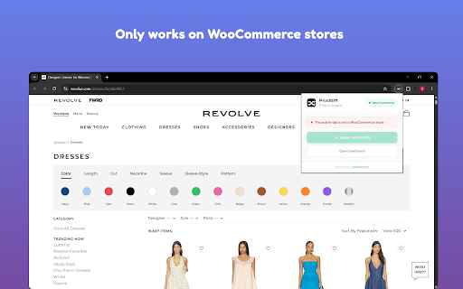 WooCommerce Scraper – Export Products to CSV by ProdSift :: Export any WooCommerce store product catalog to CSV instantly. No API needed. Powered by ProdSift.