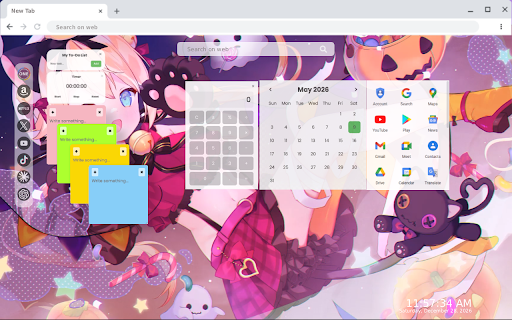 Kawaii Cute Halloween Wallpaper :: Kawaii Cute Halloween Wallpaper New Tab brings adorable HD live video backgrounds with friendly ghosts and pastel pumpkins.