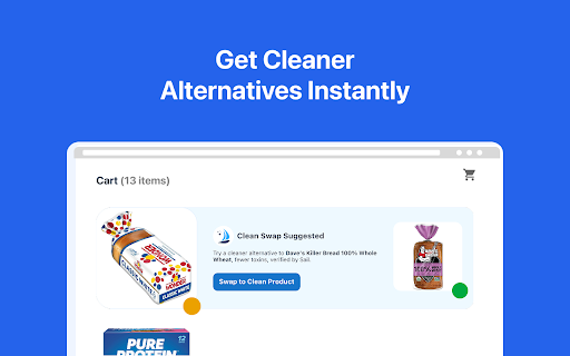 Sail – Clean Ingredient & Food Scanner for Shopping :: Shop Clean. Avoid seed oils, GMOs & additives on Amazon, Walmart & Instacart. No ads. Your non-toxic shopping assistant.