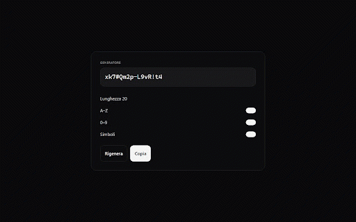 Atlax Password :: Cassaforte zero-knowledge: riempimento, passkey custodite e generatore, senza che il server veda mai un segreto.