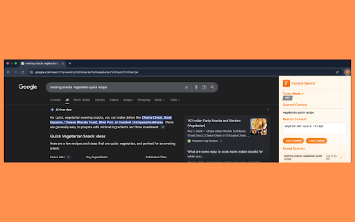 Context Search :: Search made easier with context