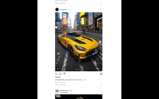 Instagram Fullscreen Viewer :: Enables fullscreen mode for Instagram videos, reels, and images with enhanced controls