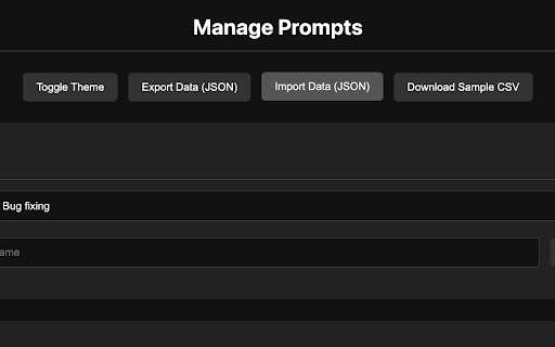 Lovable Prompts :: Gestisci e accedi rapidamente ai tuoi prompt preferiti.