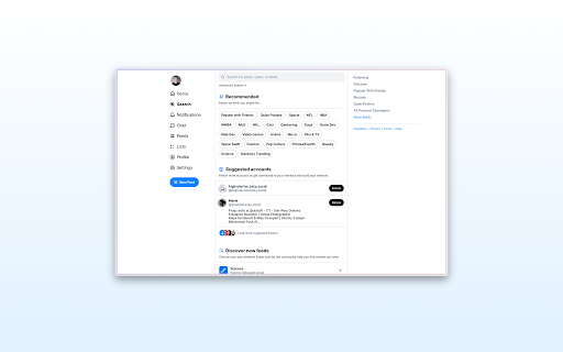Advanced Search for Bluesky :: Search Bluesky more efficiently with advanced filters from bskysrch — find the posts and people that matter most.